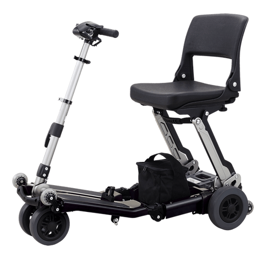 FreeRider Luggie Classic II Foldable Travel Scooter Mobility Scooters FreeRider Black