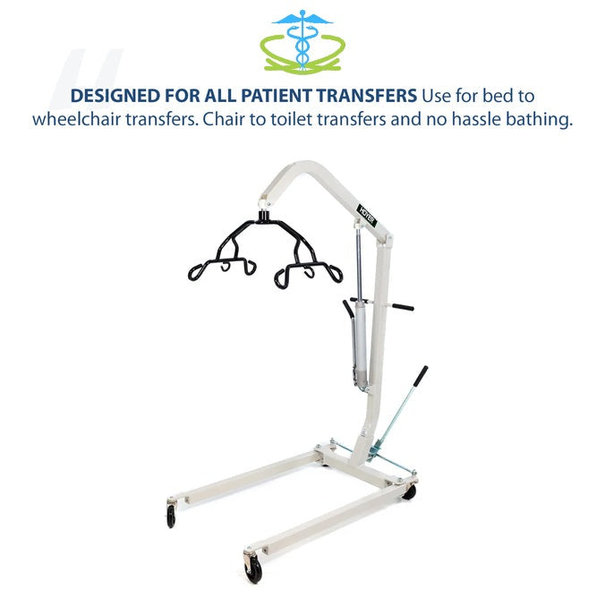 Lavender Joerns Hoyer® Deluxe Hydraulic Patient Lift