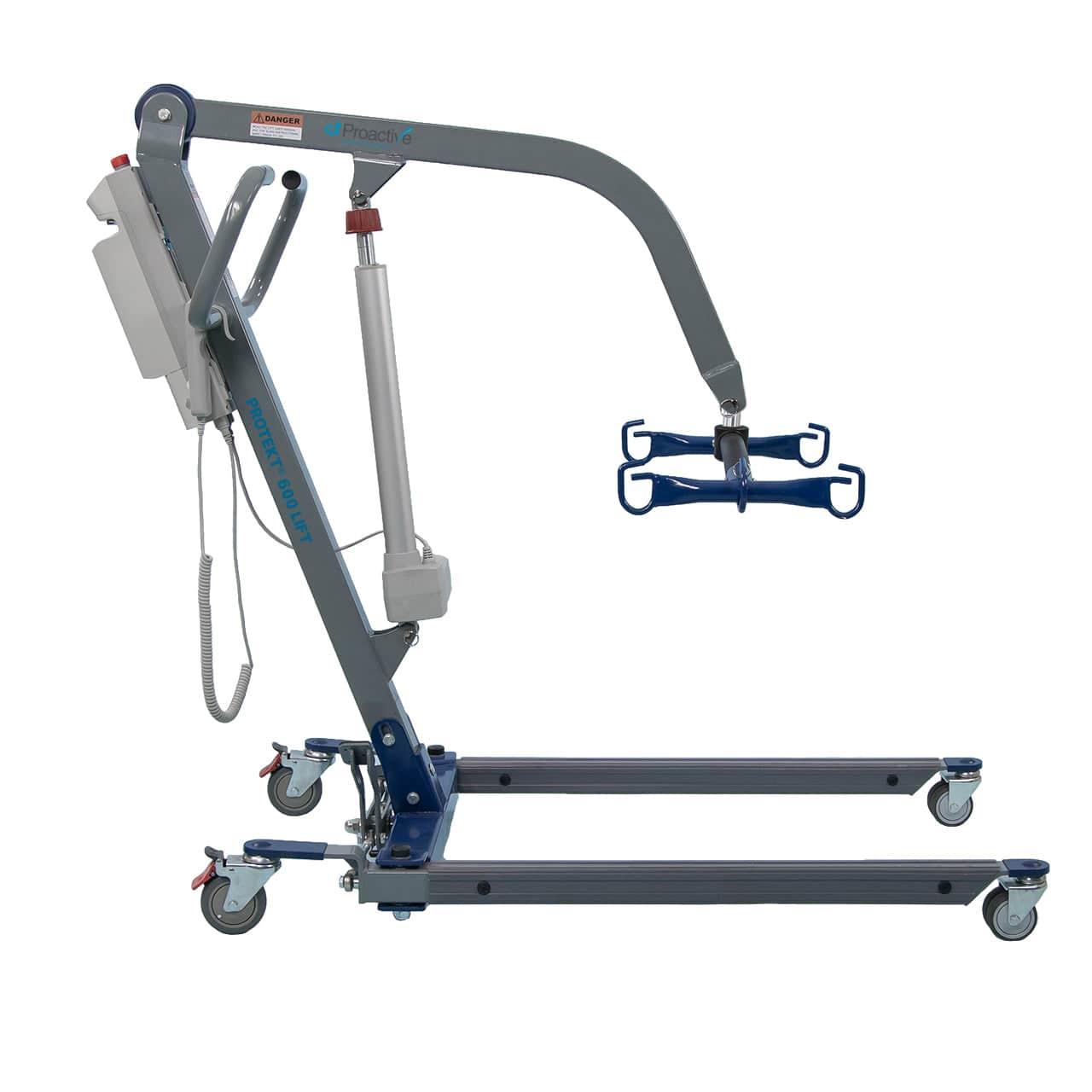 Dim Gray Proactive Medical Protekt® 600 Electric Power Patient Lift