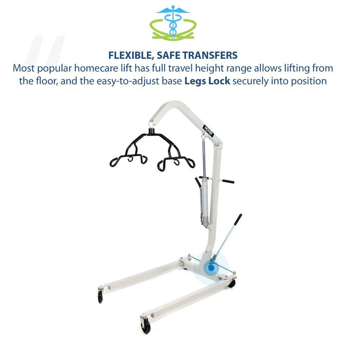 Lavender Joerns Hoyer® Deluxe Hydraulic Patient Lift