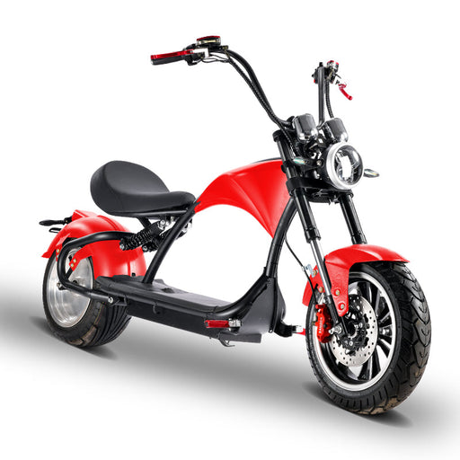 Gray SoverSky M3 60V Electric Chopper Scooter