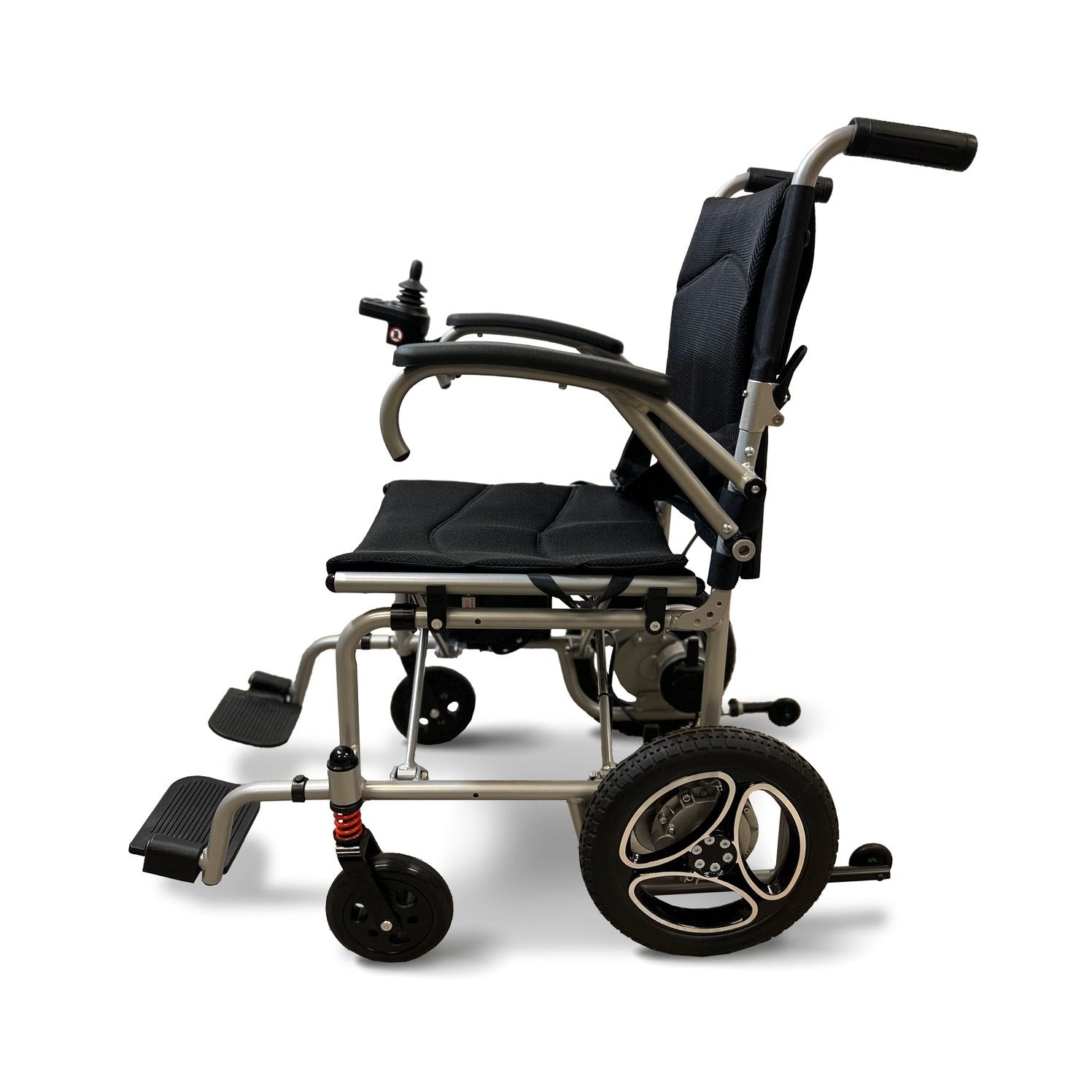 Light Gray Journey Air Lightweight Folding Power Chair