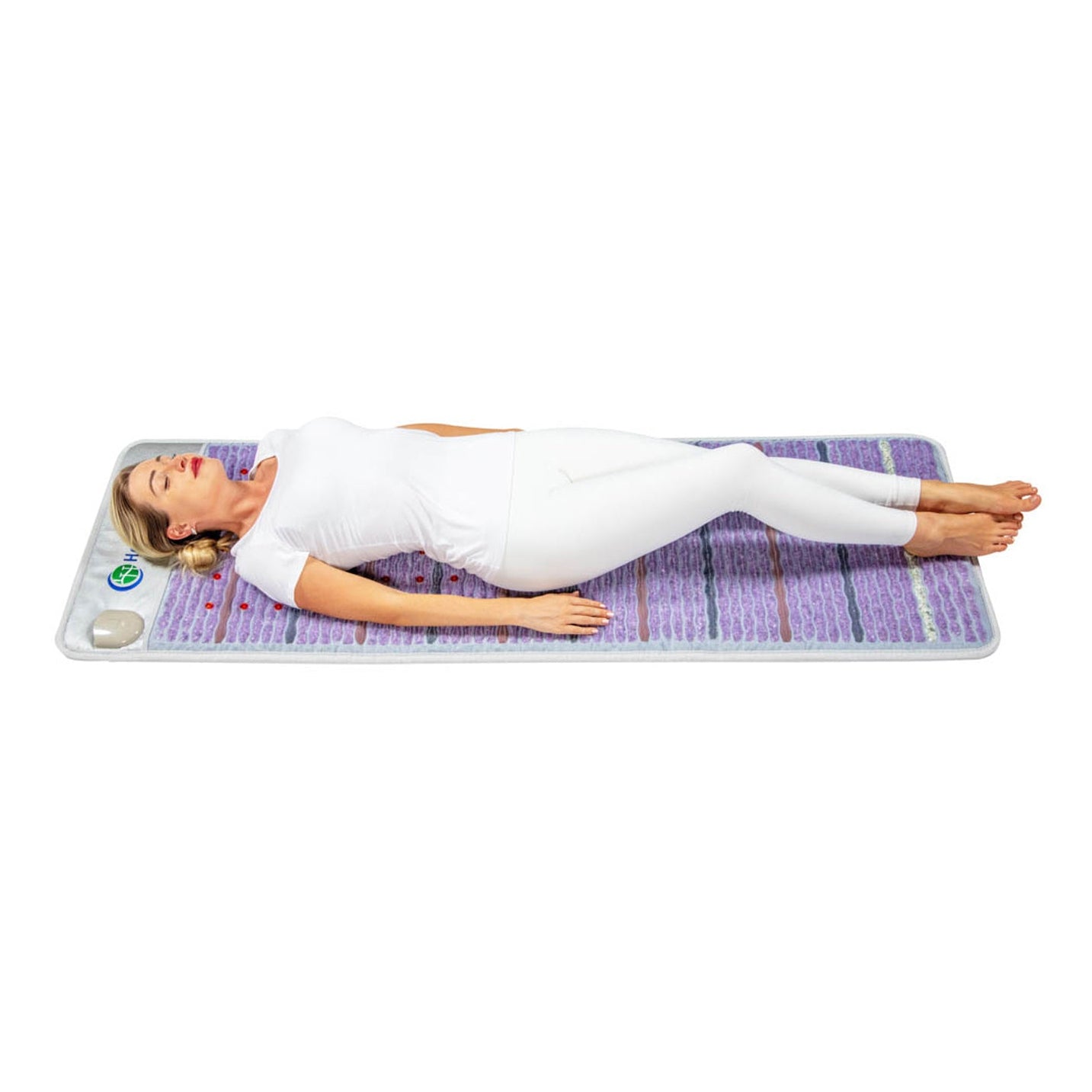 Light Gray HealthyLine Advanced Photon PEMF Therapy Mat 72