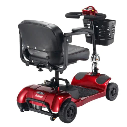 Dark Slate Gray FreeRider FR Ascot 4 Wheel Bariatric Mobility Scooter