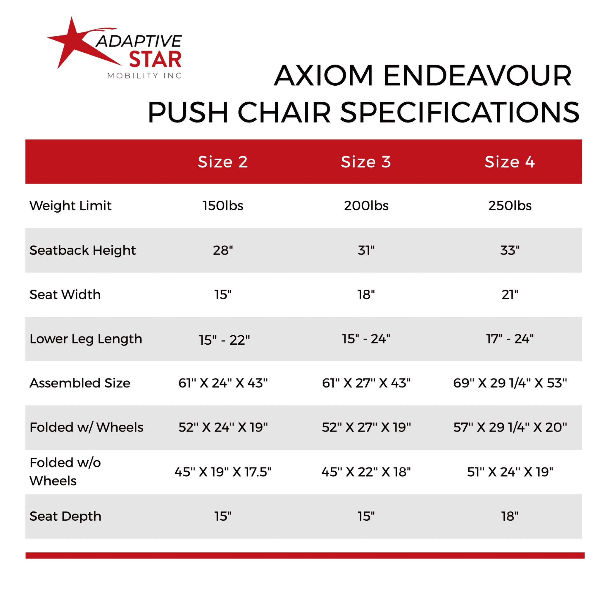 Lavender Adaptive Star Axiom Endeavour Push Chair