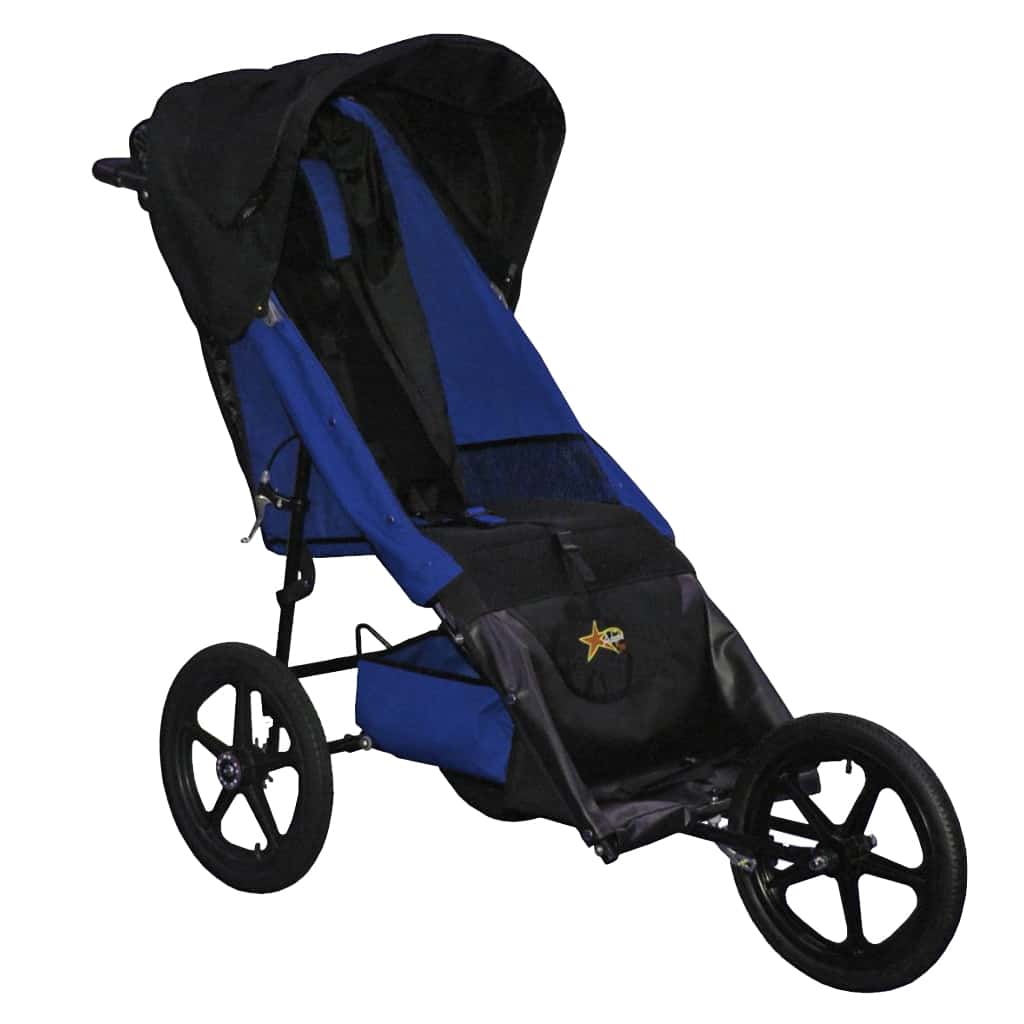 Black Adaptive Star Axiom IMPROV Push Chair