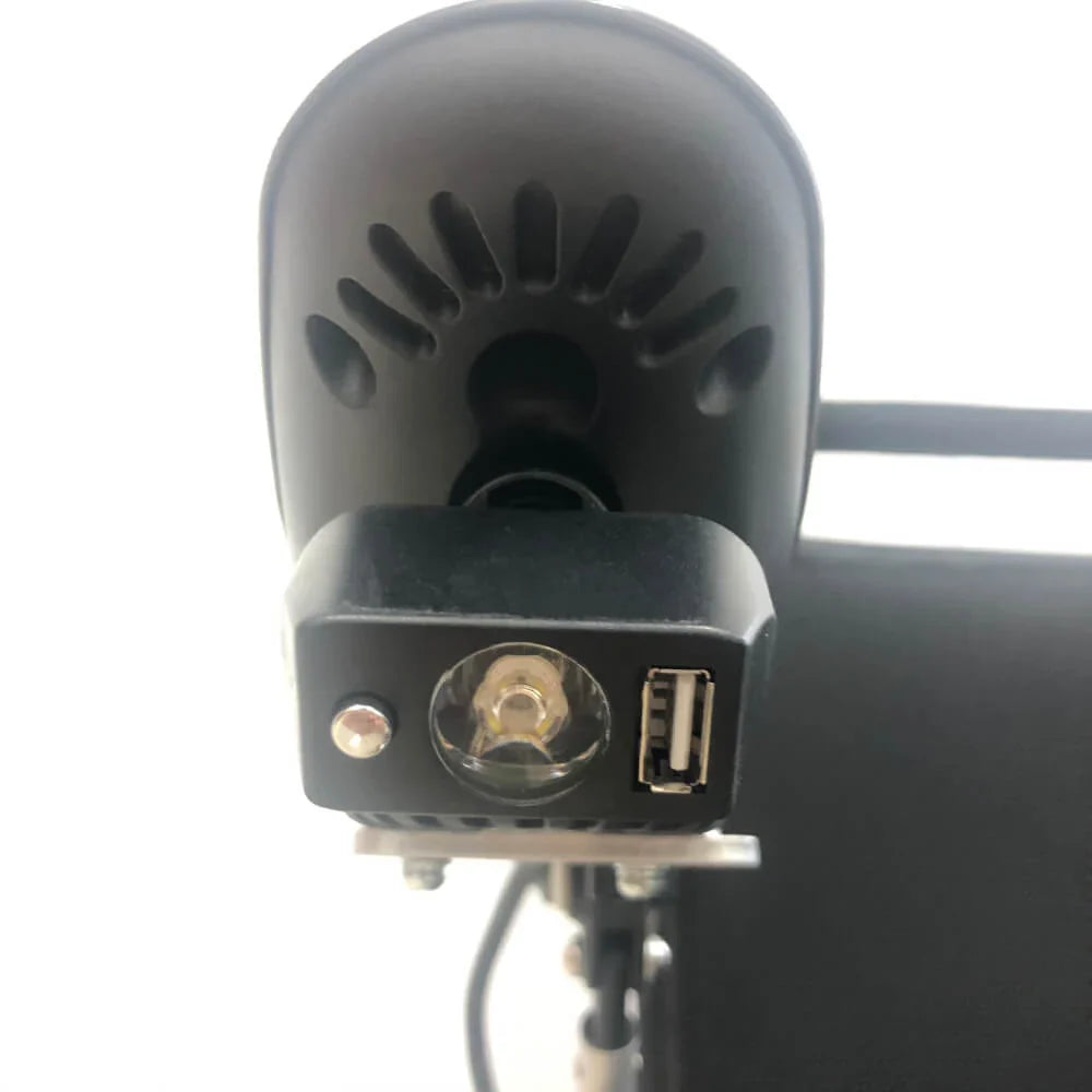 Dark Slate Gray ComfyGO Headlight And USB Connector For Electric Wheelchairs