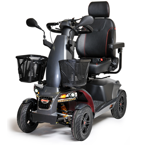 Dark Slate Gray FreeRider USA FR 1 Terrain Mobility Scooter