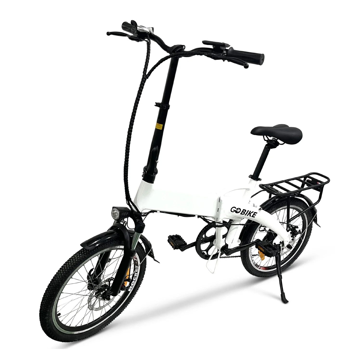 Black FUTURO Foldable Lightweight Electric Bike