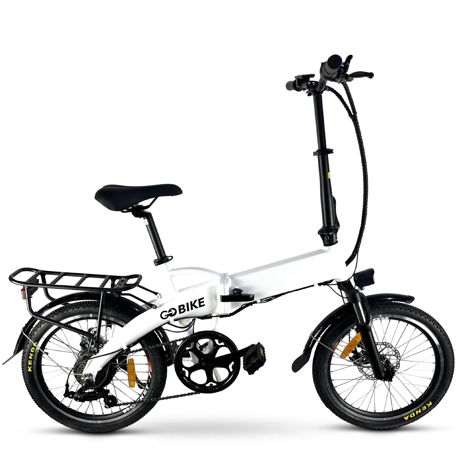 Black FUTURO Foldable Lightweight Electric Bike