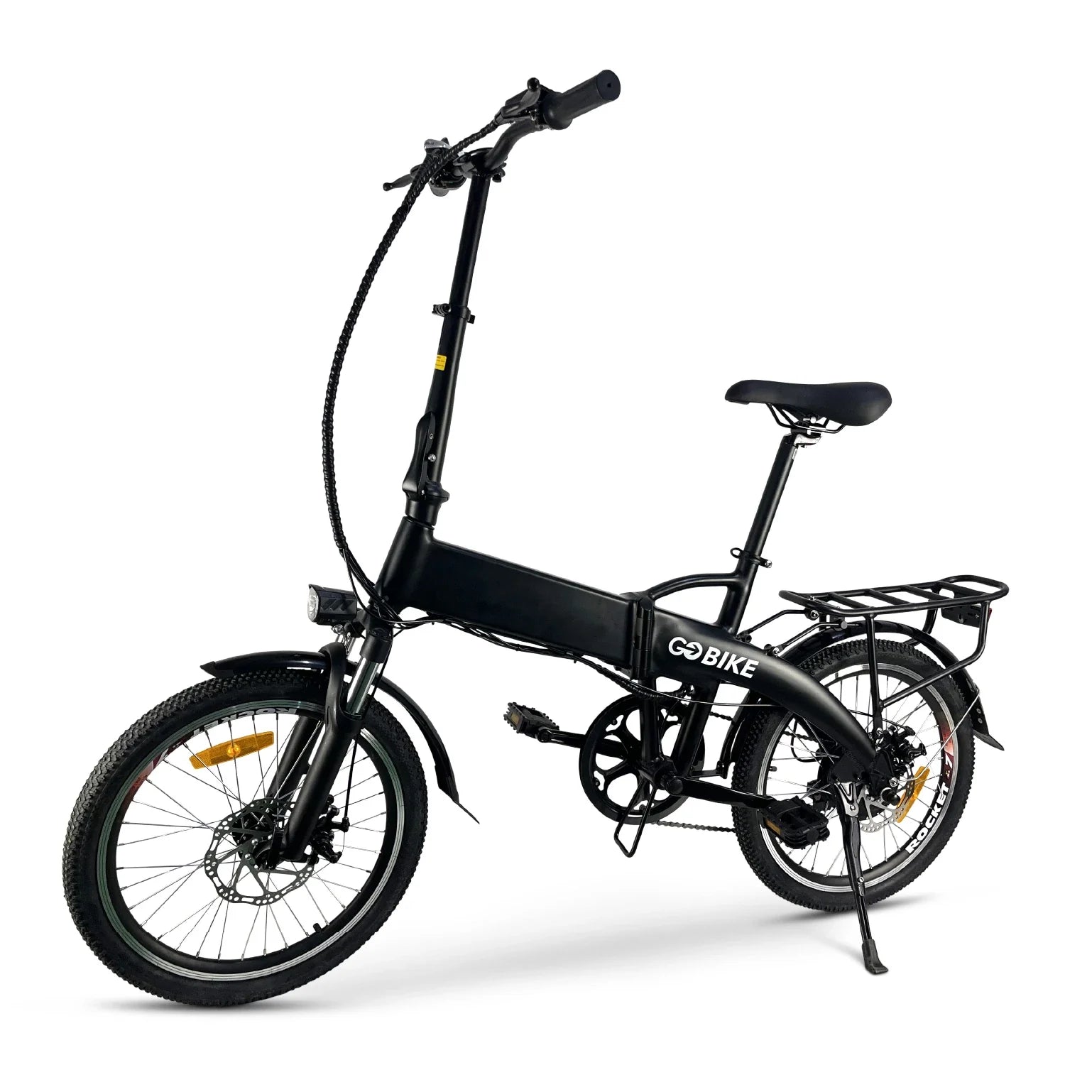 Light Gray FUTURO Foldable Lightweight Electric Bike