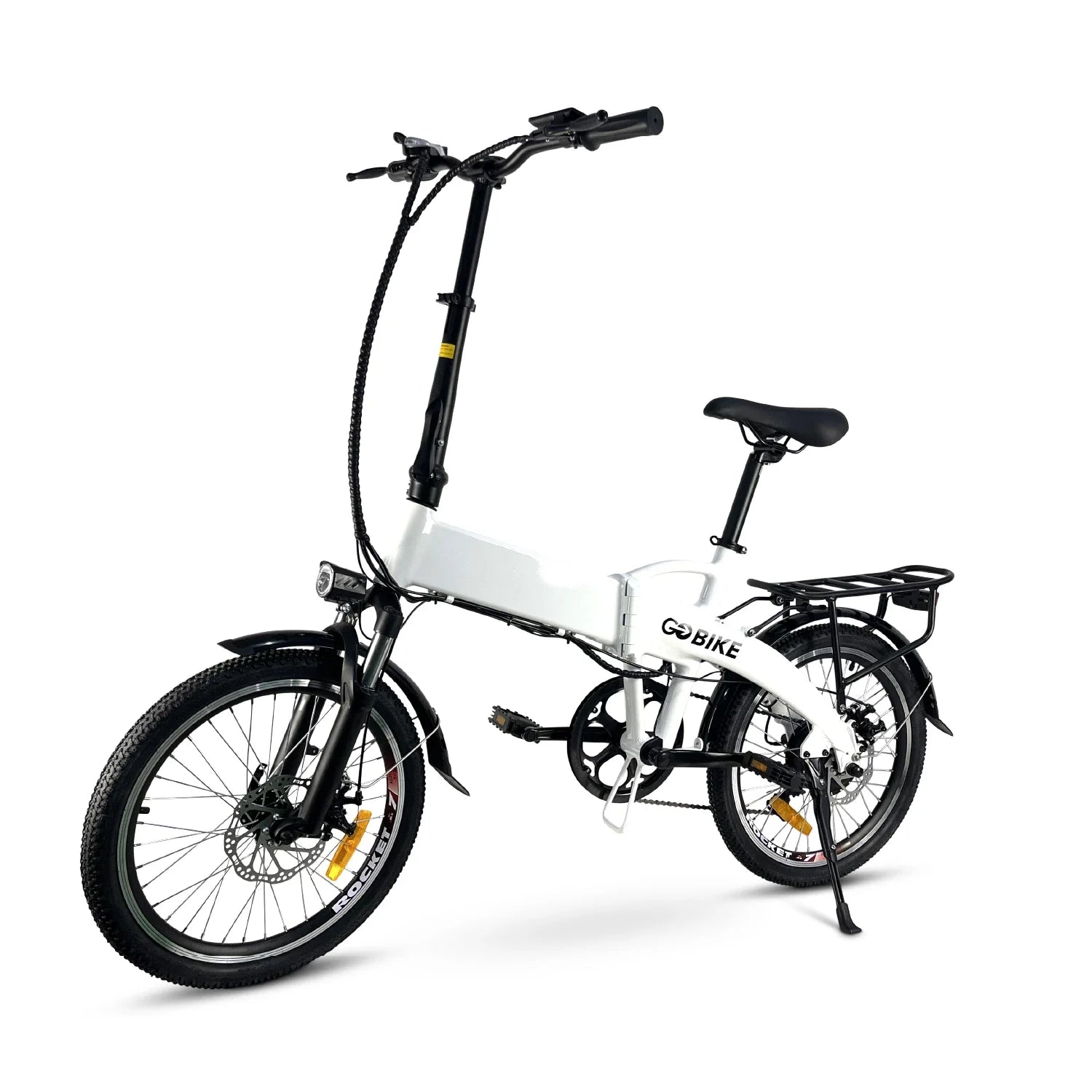 Light Gray FUTURO Foldable Lightweight Electric Bike