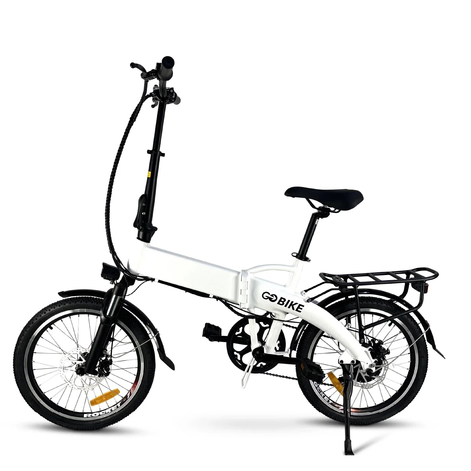 Black FUTURO Foldable Lightweight Electric Bike