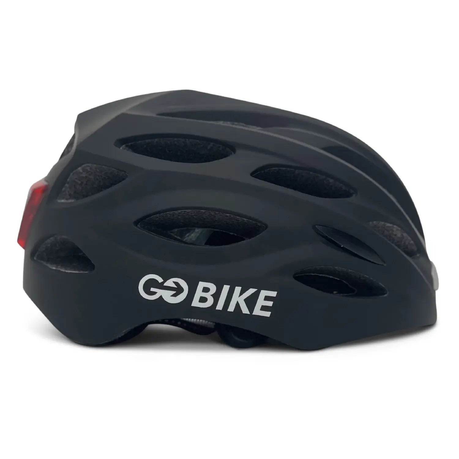 Dark Slate Gray GOBIKE Helmet With Safety Warning Light