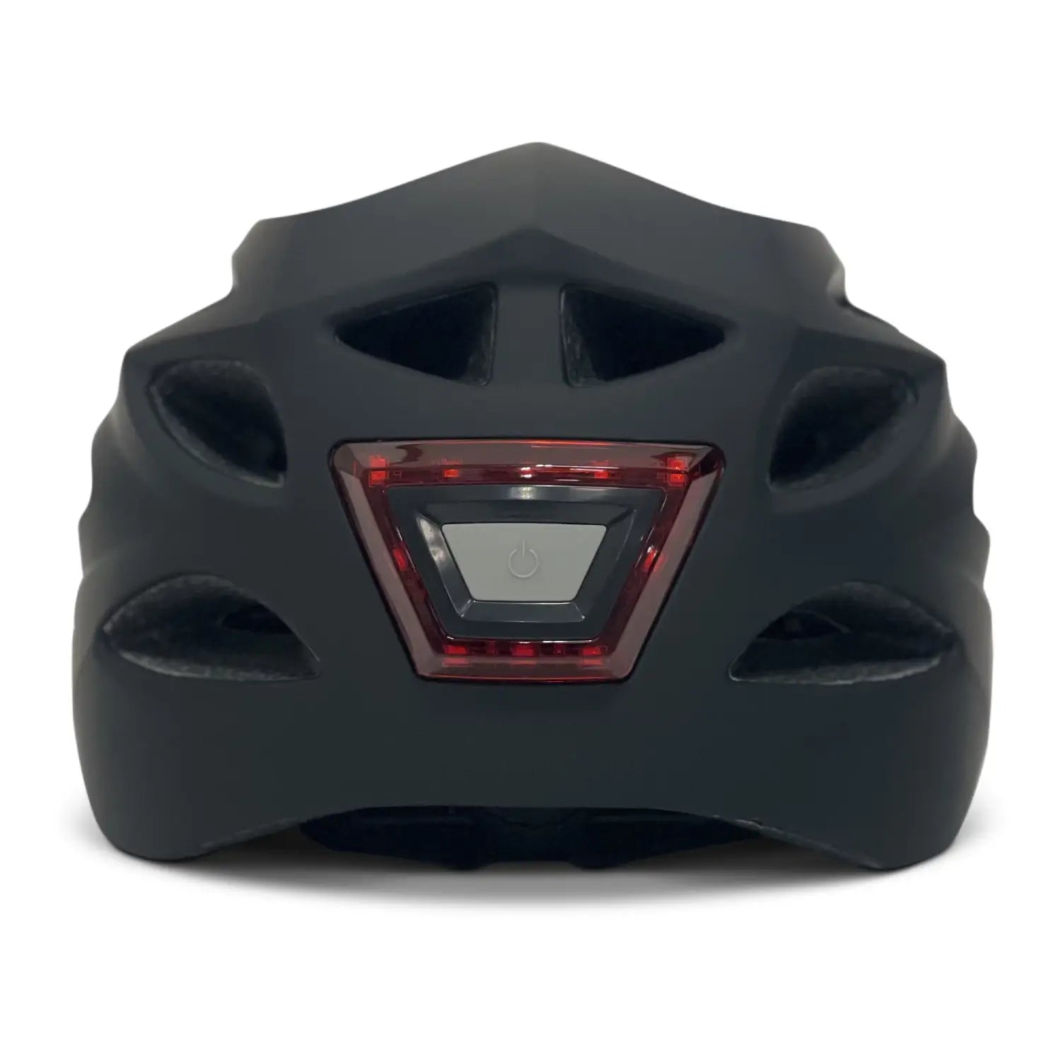 Dark Slate Gray GOBIKE Helmet With Safety Warning Light