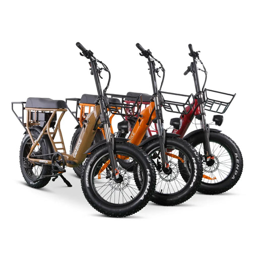 Dark Slate Gray JUNTOS Foldable Step - Through Foldable Lightweight 750W Electric Bike