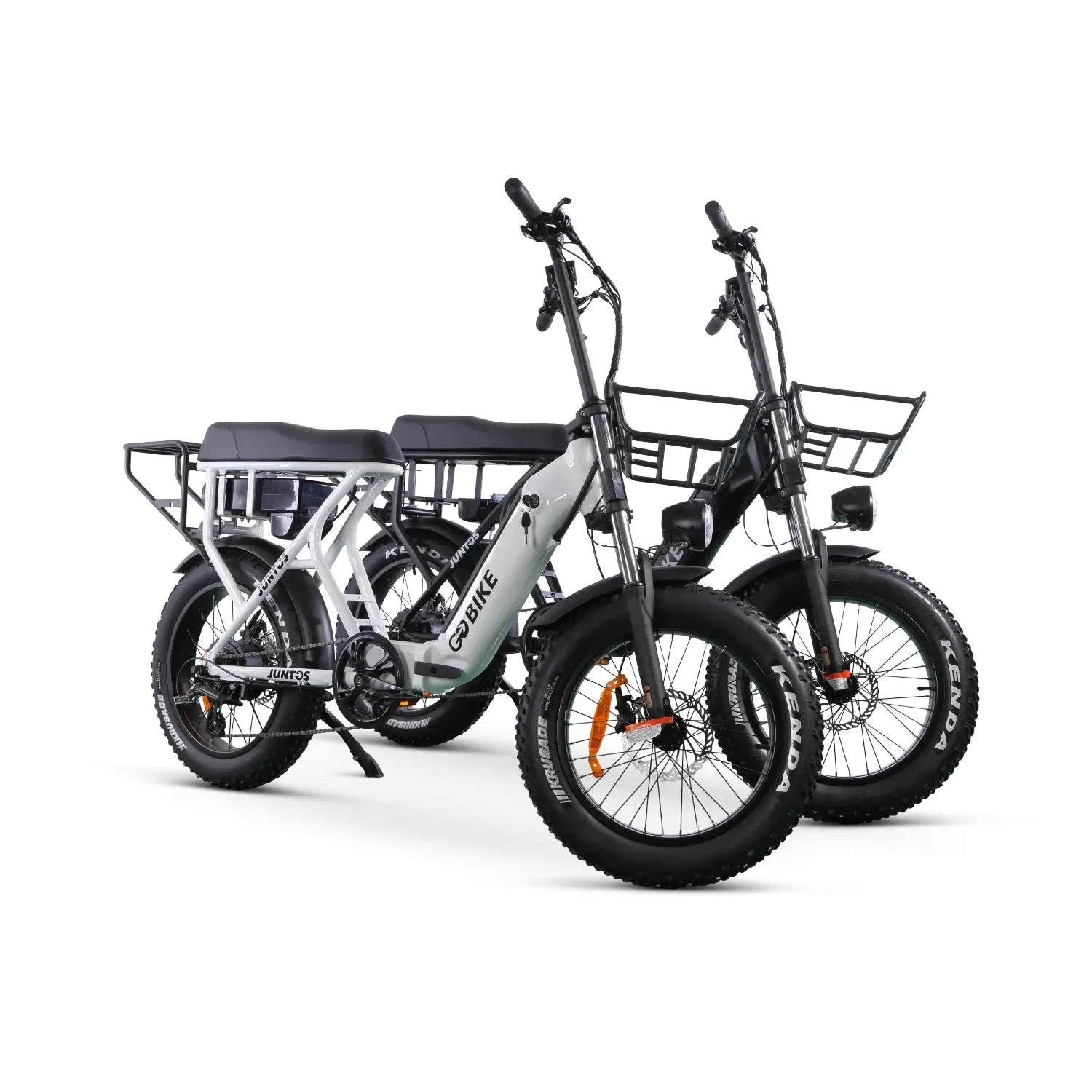 Light Gray JUNTOS Foldable Step - Through Foldable Lightweight 750W Electric Bike