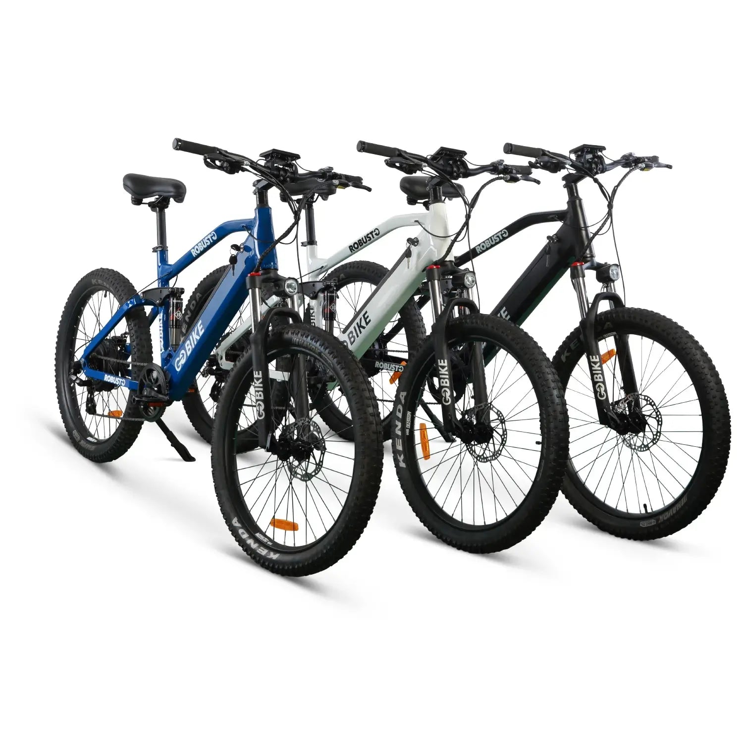 Light Gray ROBUSTO Electric Mountain Bike