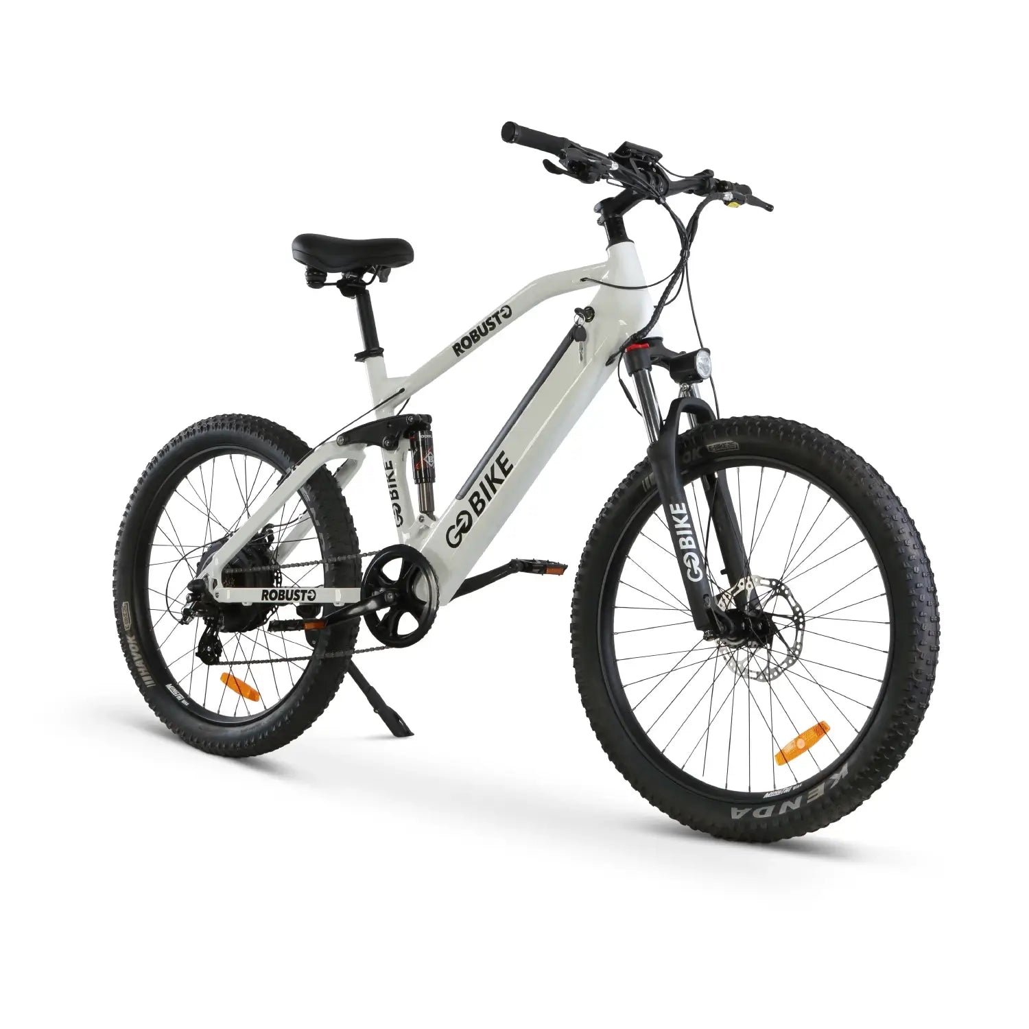 Light Gray ROBUSTO Electric Mountain Bike