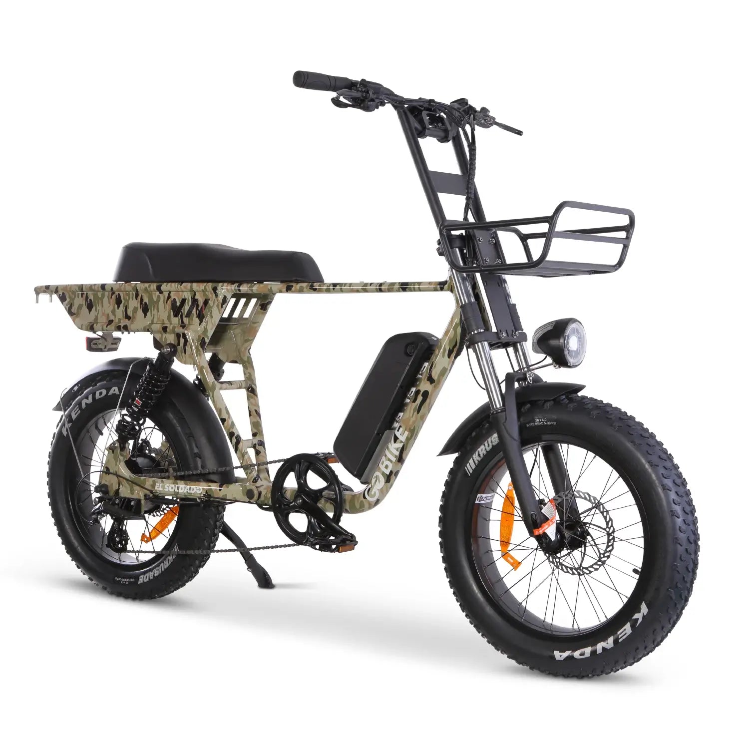 Dark Slate Gray SOLDADO Lightweight 750W Dual-Passenger Electric Bike