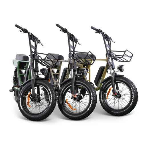 Dark Slate Gray SOLDADO Lightweight 750W Dual-Passenger Electric Bike