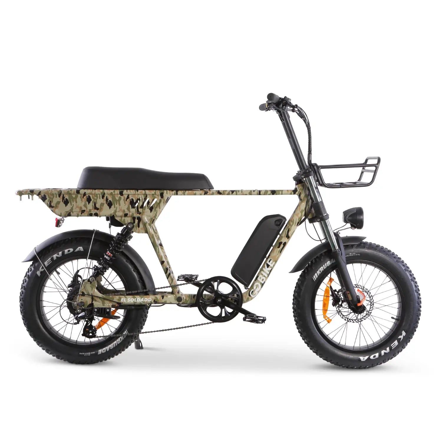 Dark Slate Gray SOLDADO Lightweight 750W Dual-Passenger Electric Bike