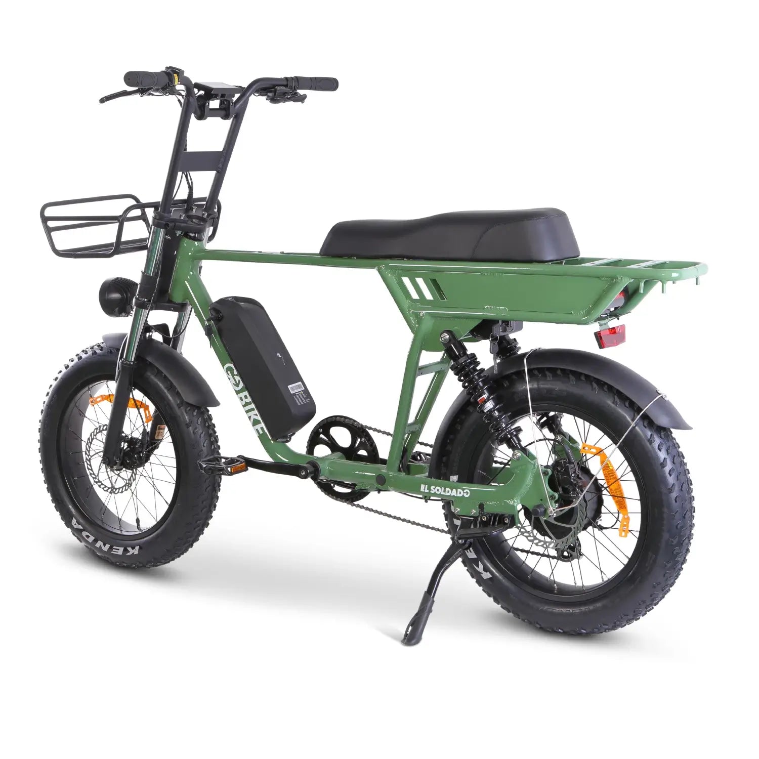 Dark Slate Gray SOLDADO Lightweight 750W Dual-Passenger Electric Bike