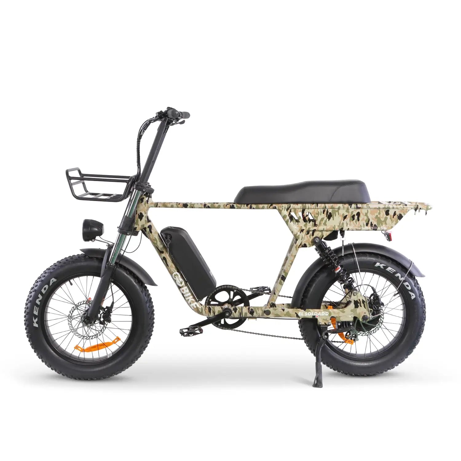 Dark Slate Gray SOLDADO Lightweight 750W Dual-Passenger Electric Bike