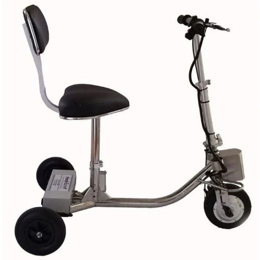 Dark Slate Gray HandyScoot Travel Folding 3-Wheel Mobility Scooter