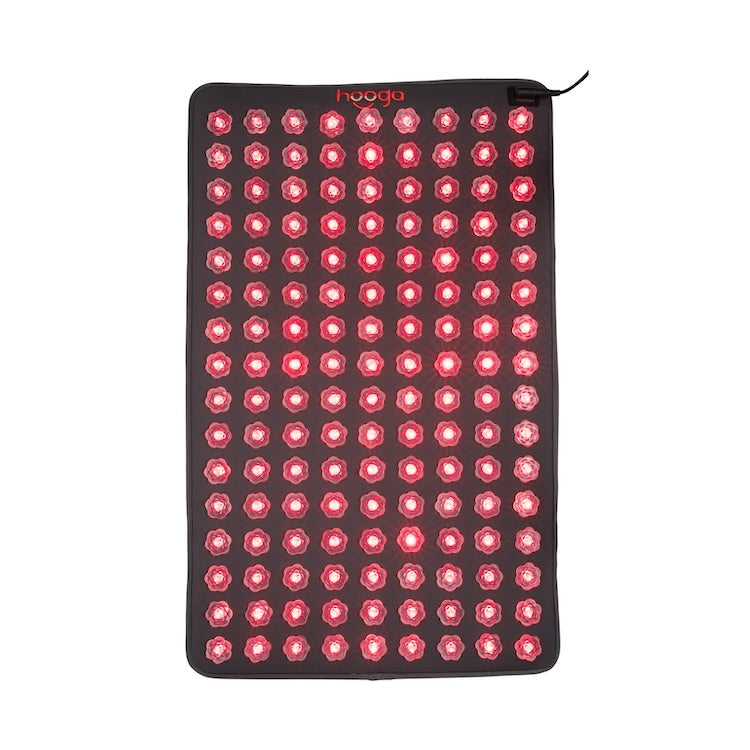 Dark Slate Gray Hooga Red Light Therapy Acupressure Mat