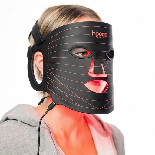 Rosy Brown Hooga Red Light Therapy Face Mask