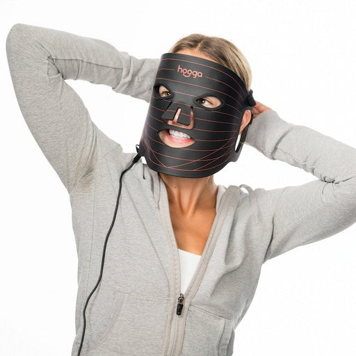 Gray Hooga Red Light Therapy Face Mask