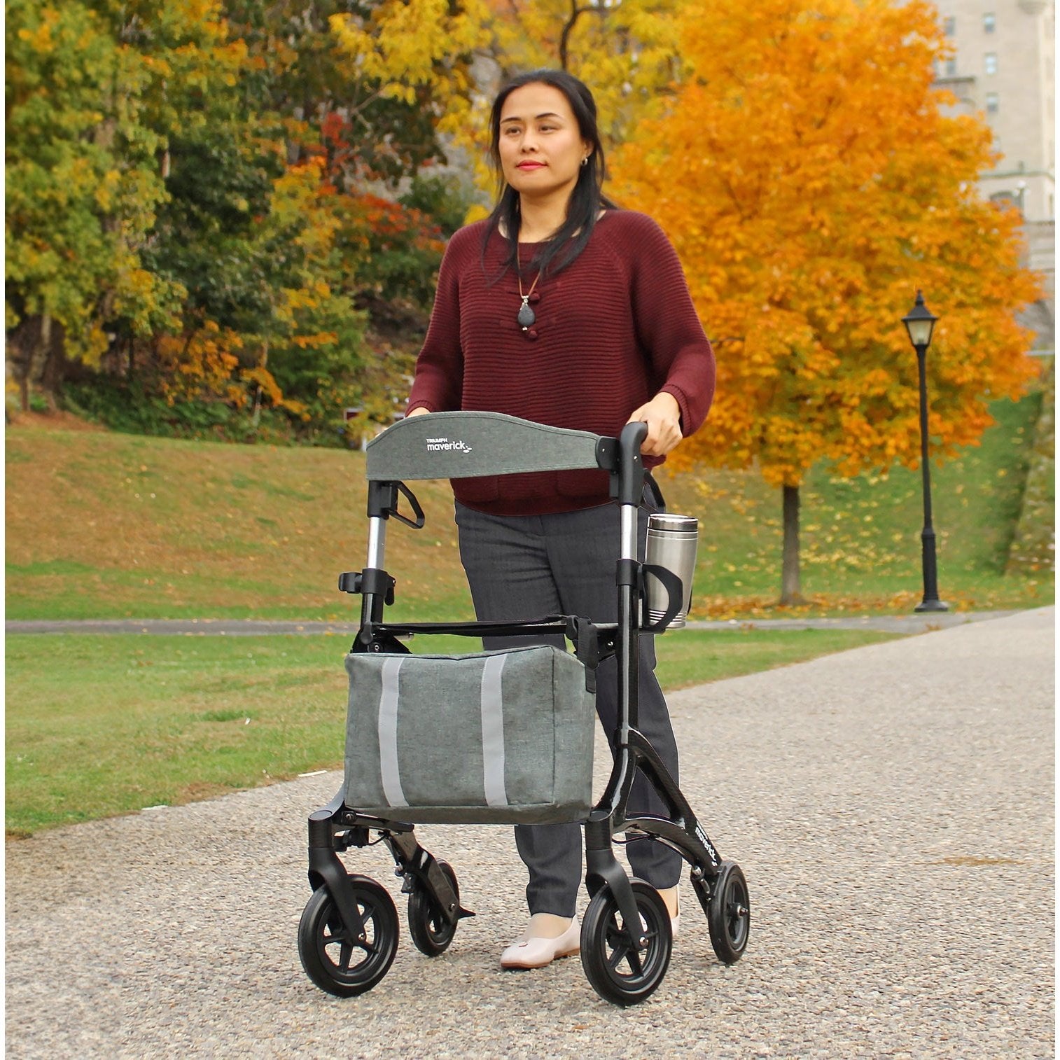 Sienna Triumph Maverick Folding Portable Rollator