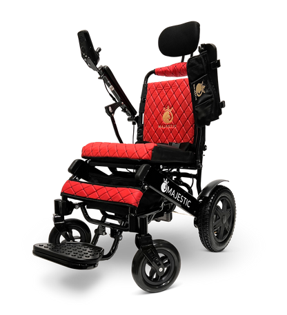Chocolate ComfyGO Majestic IQ-9000 Auto Reclining - Power Wheelchair