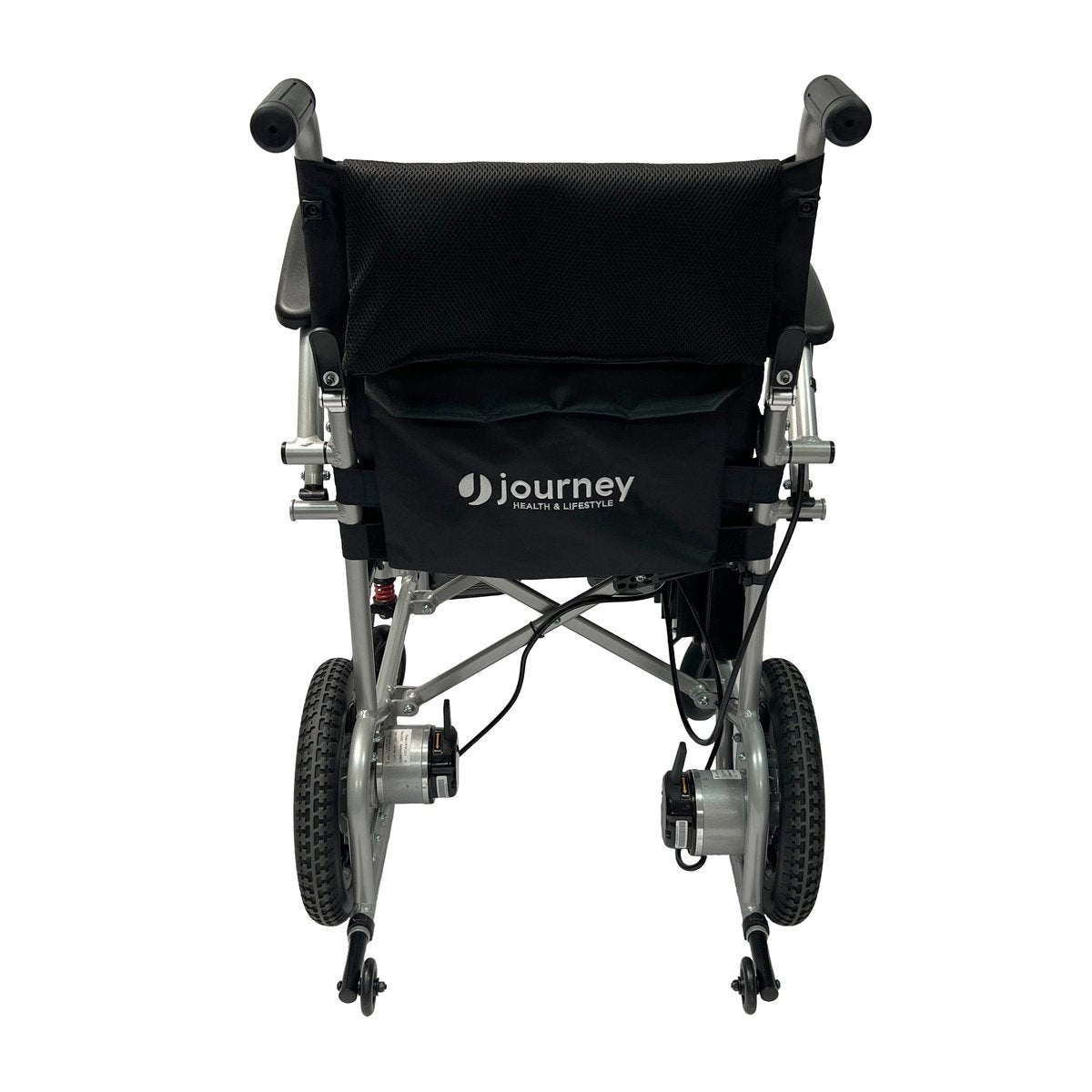 Black Journey Air Lightweight Folding Power Chair