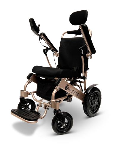 Rosy Brown ComfyGO Majestic IQ-9000 Standard - Power Wheelchair
