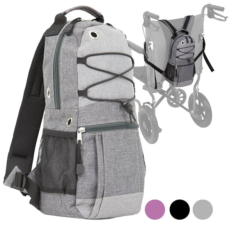 Gray Oxygen Tank Bag