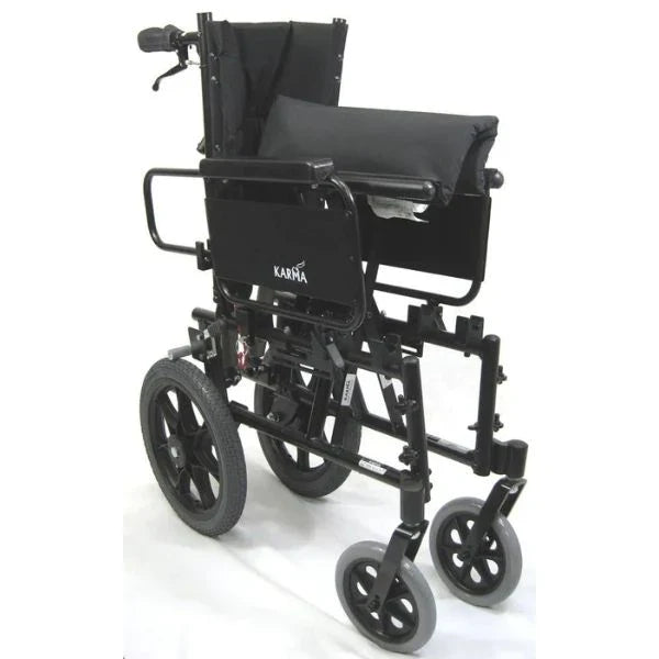 Lavender Karman KM-5000-TP Reclining Manual Wheelchair