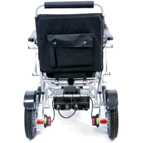 Light Gray Karman Tranzit Go Foldable Lightweight Power Wheelchair