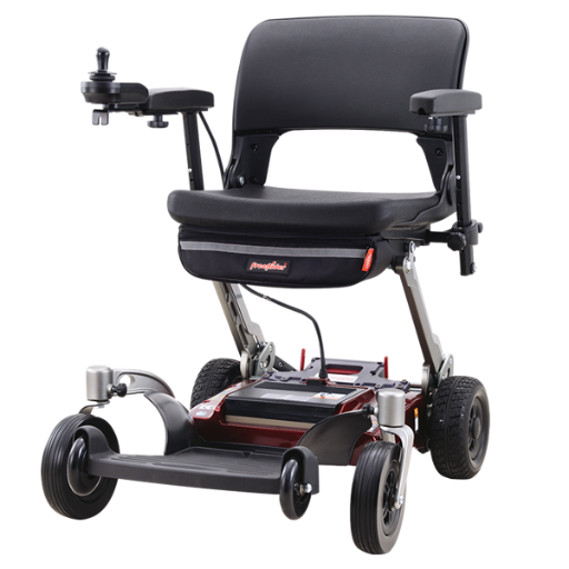 Dark Slate Gray FreeRider USA Luggie Chair - Power Wheelchair