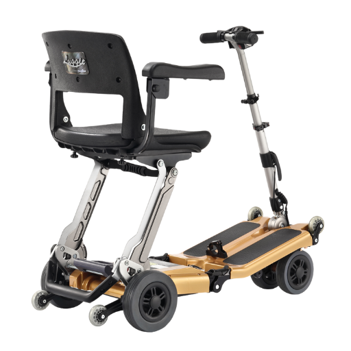 Dark Slate Gray FreeRider USA Luggie Golden Elite - Mobility Scooter