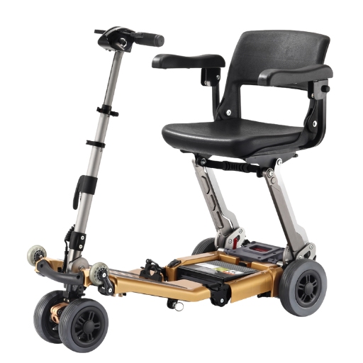 Dark Slate Gray FreeRider USA Luggie Golden Elite - Mobility Scooter