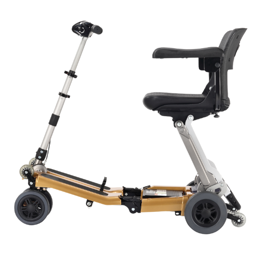 Dark Slate Gray FreeRider USA Luggie Golden Elite - Mobility Scooter