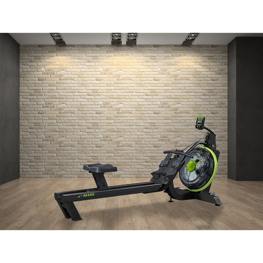 Slate Gray Dynamic Fluid Fitness M350 Rower