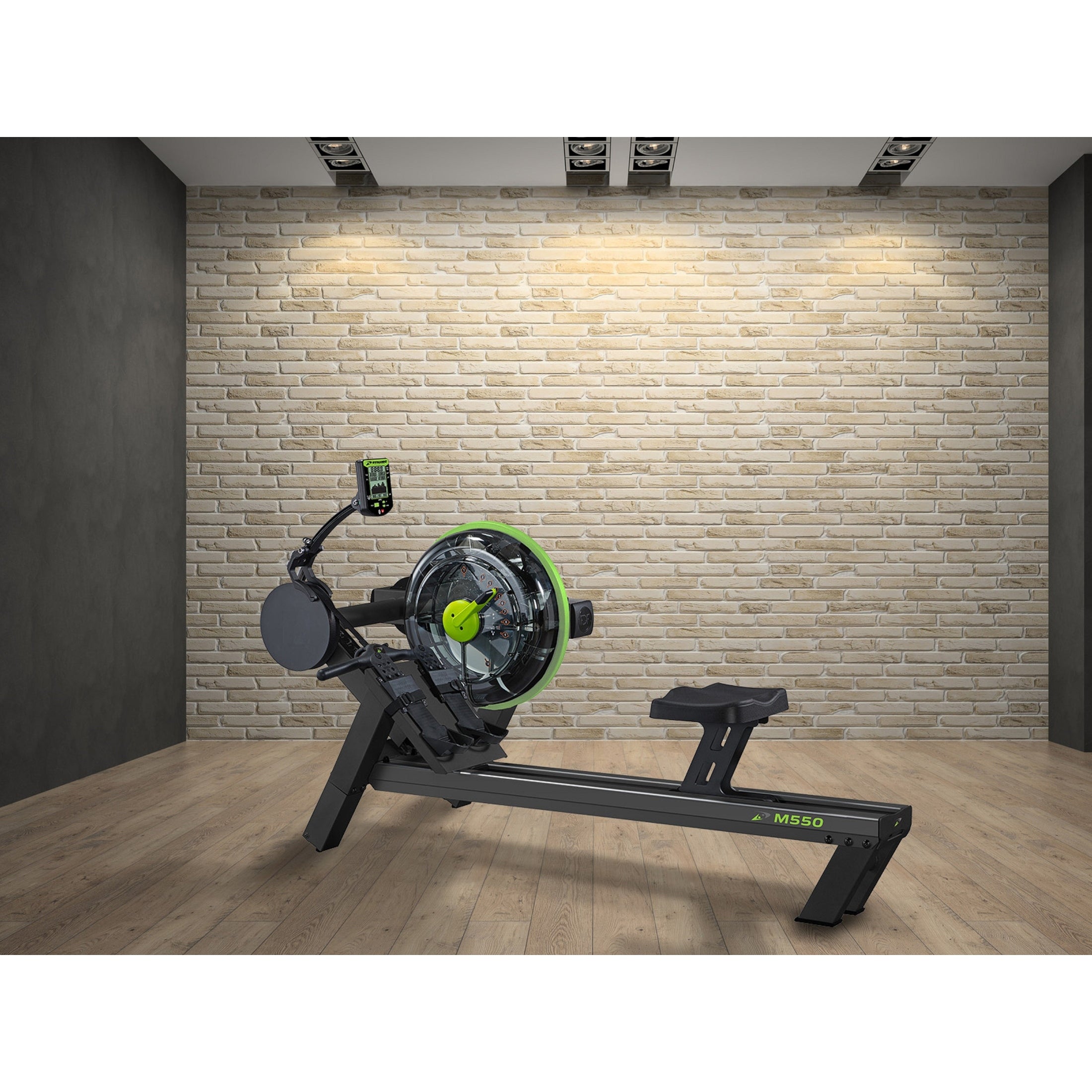 Dim Gray Dynamic Fluid Fitness M550 Rower