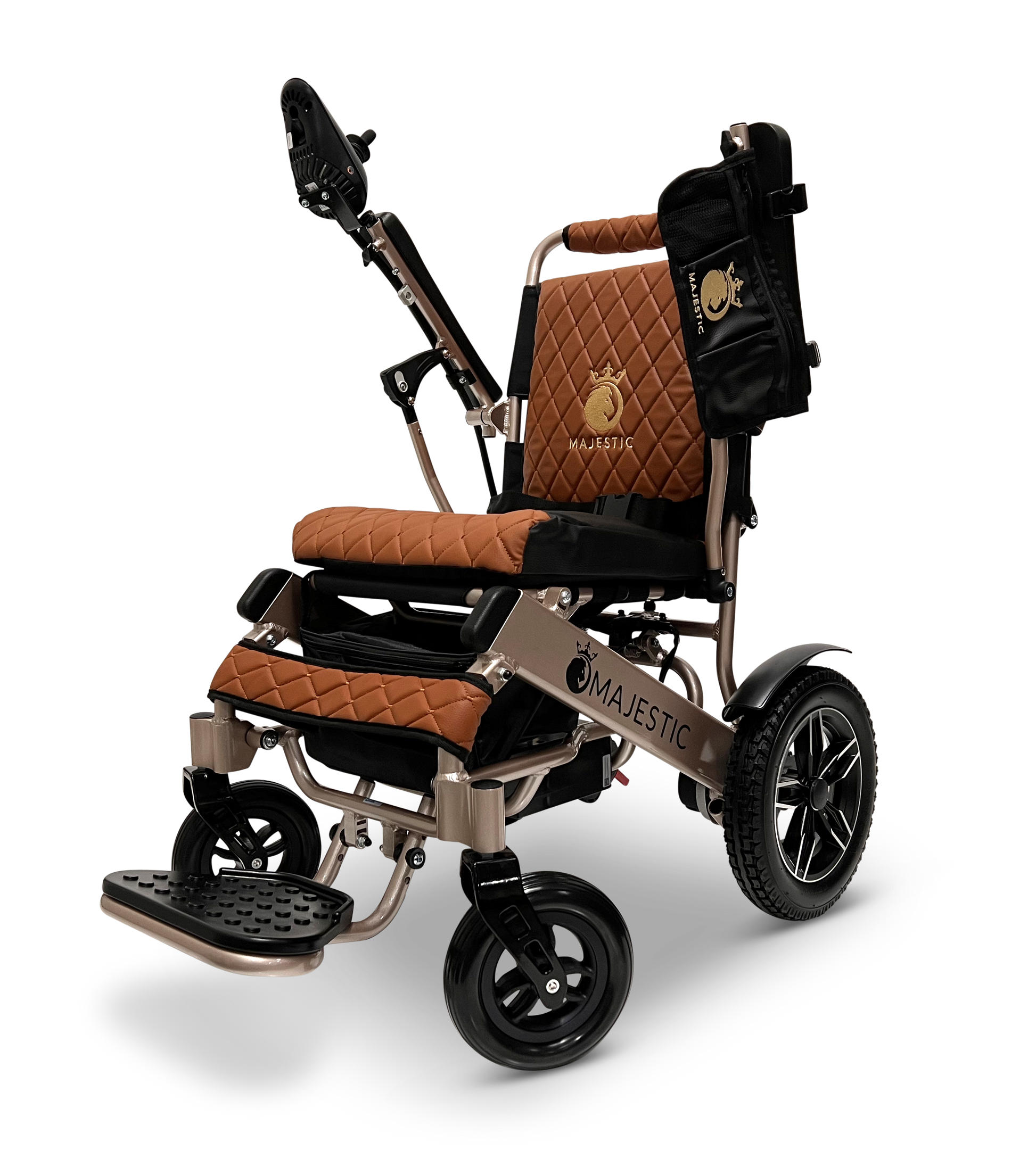 Black ComfyGO Majestic IQ-8000 - Power Wheelchair