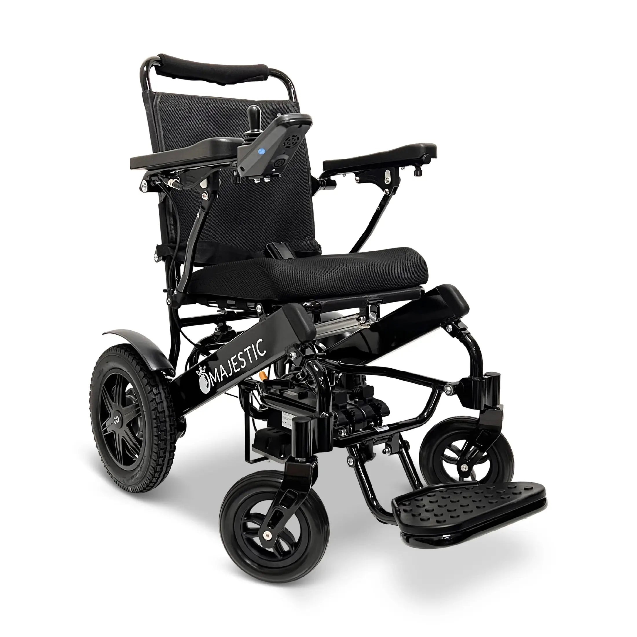 Light Gray ComfyGO MAJESTIC IQ-9000 Remote Controlled  Lightweight Electric Wheelchair