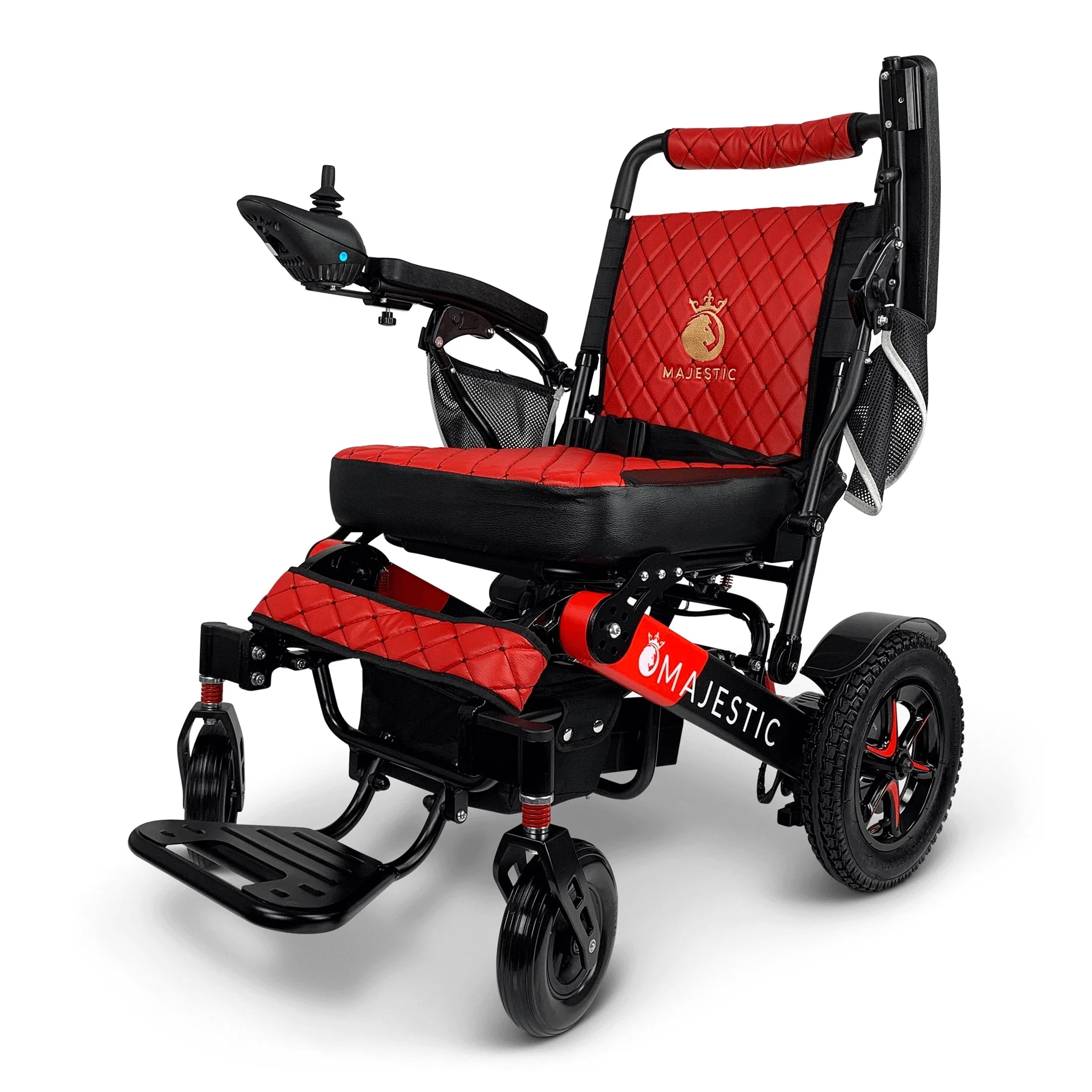 Black ComfyGO MAJESTIC IQ-7000 Remote Controlled Electric Wheelchair