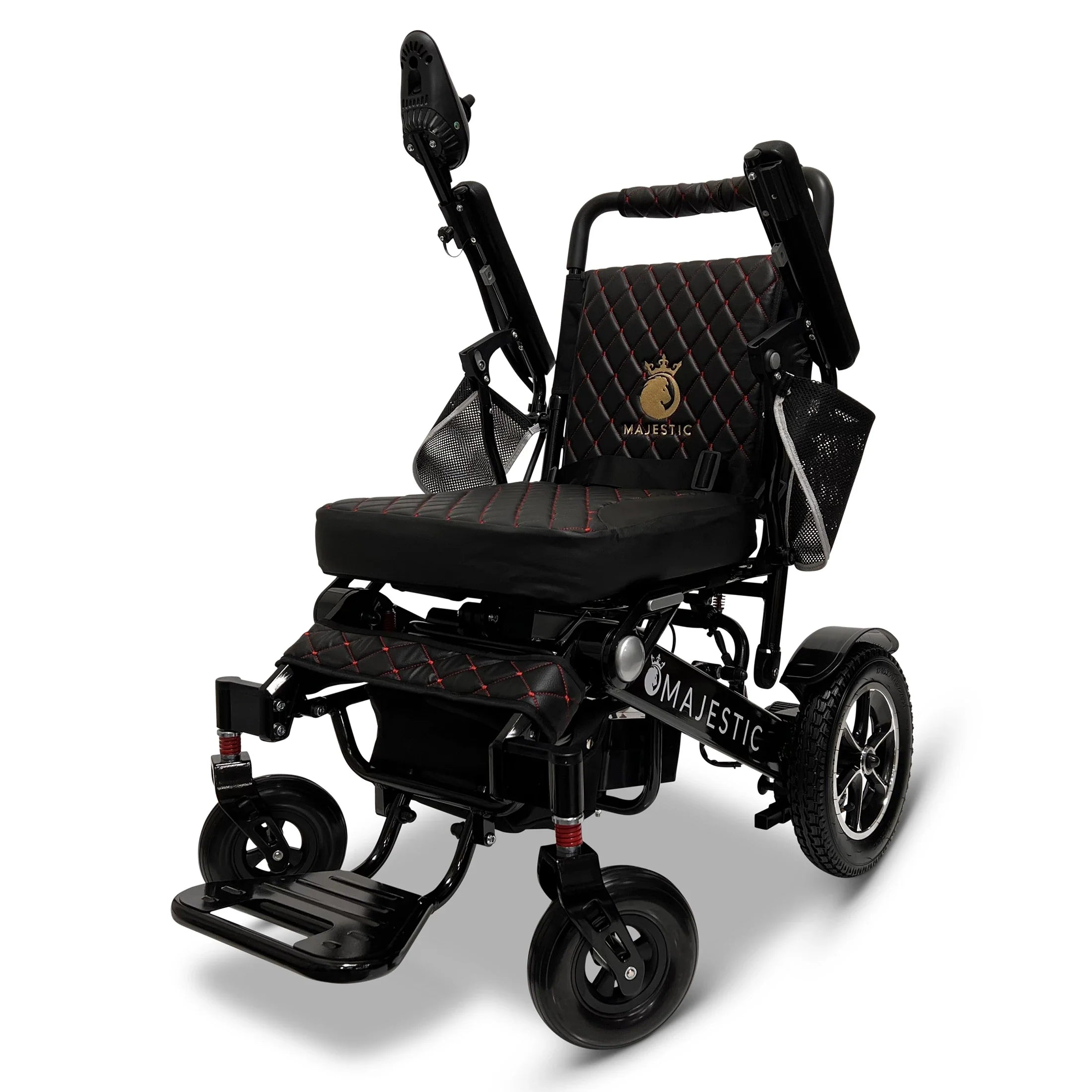 Gray ComfyGO MAJESTIC IQ-7000 Remote Controlled Electric Wheelchair