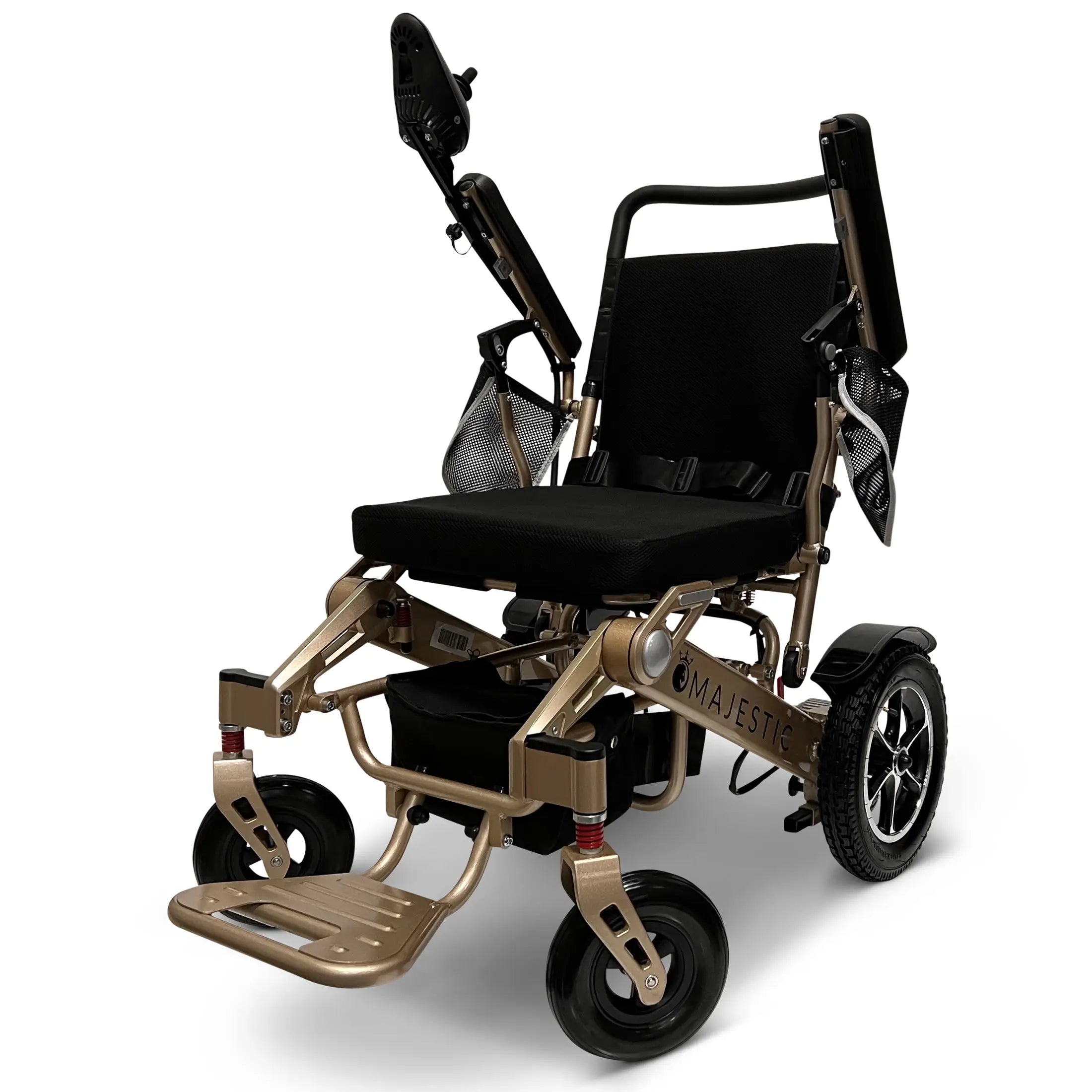 Gray ComfyGO MAJESTIC IQ-7000 Remote Controlled Electric Wheelchair